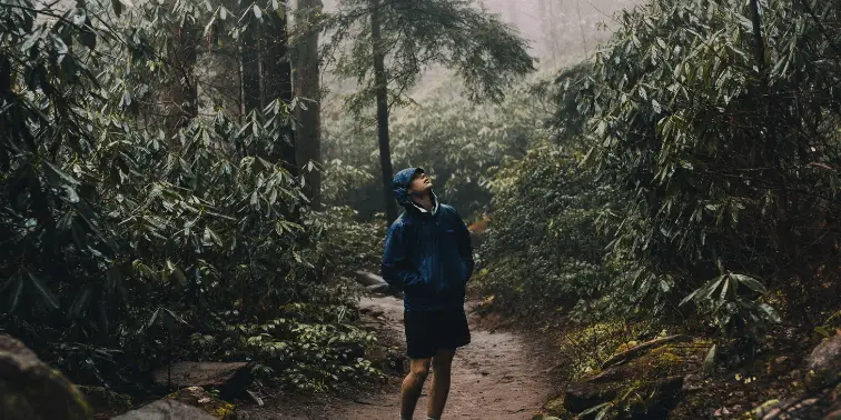 Hiking in the Rain