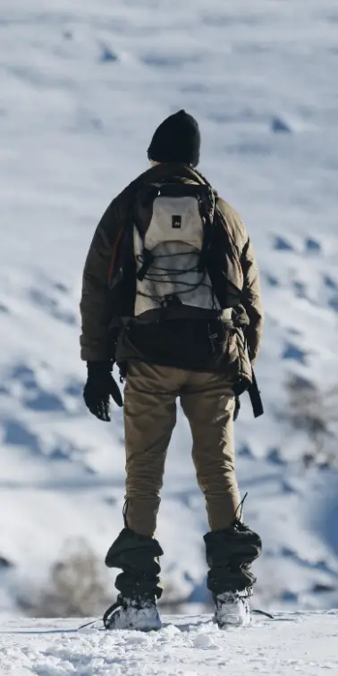 Hiking in the Snow