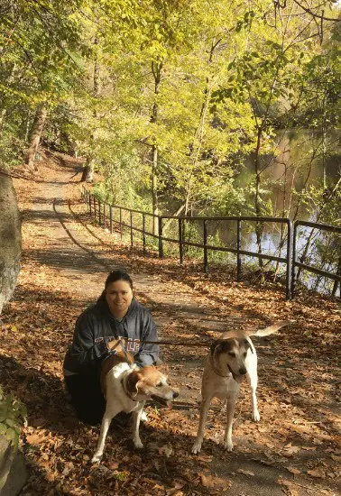 Jen, Chompers and Mia