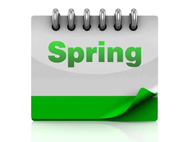 Spring Calendar